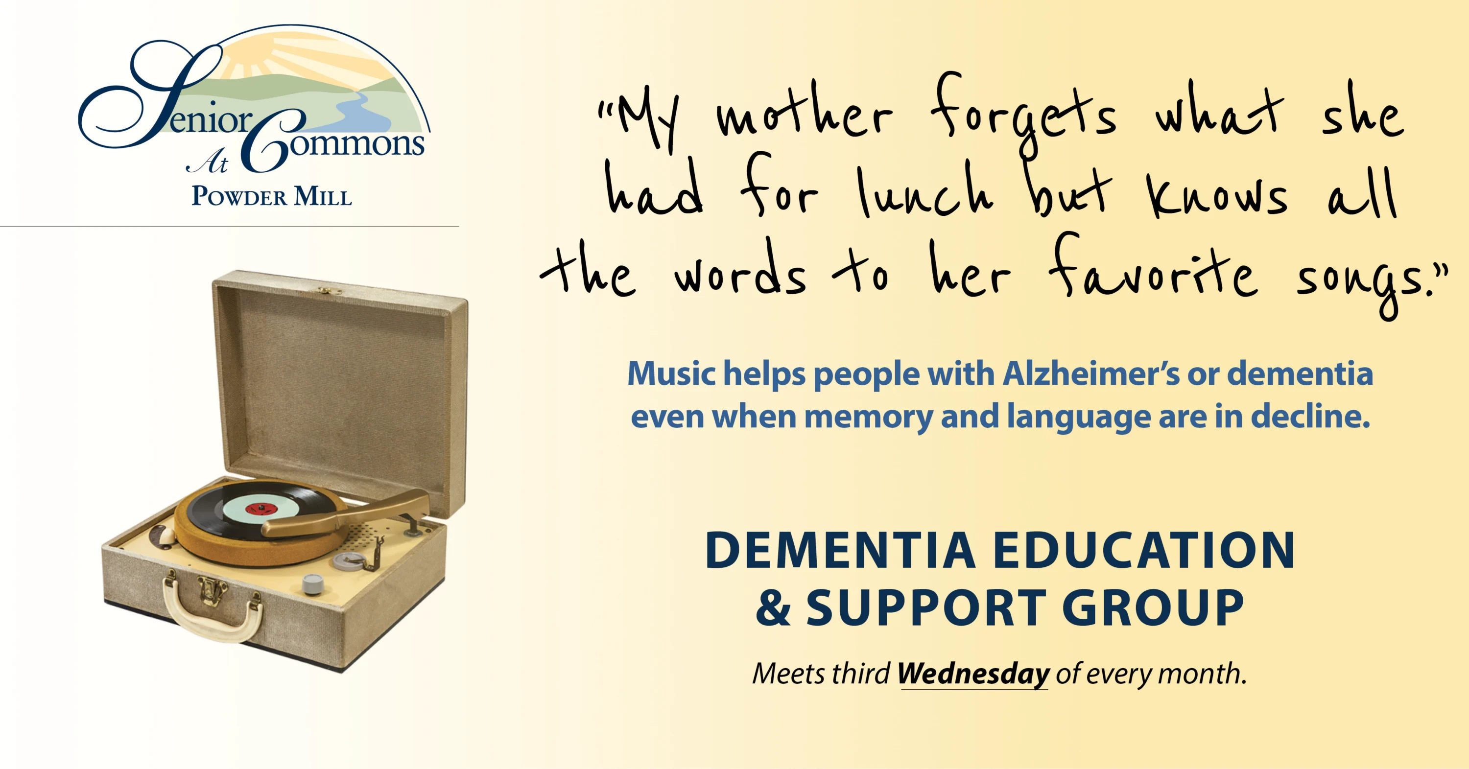 dementia support group